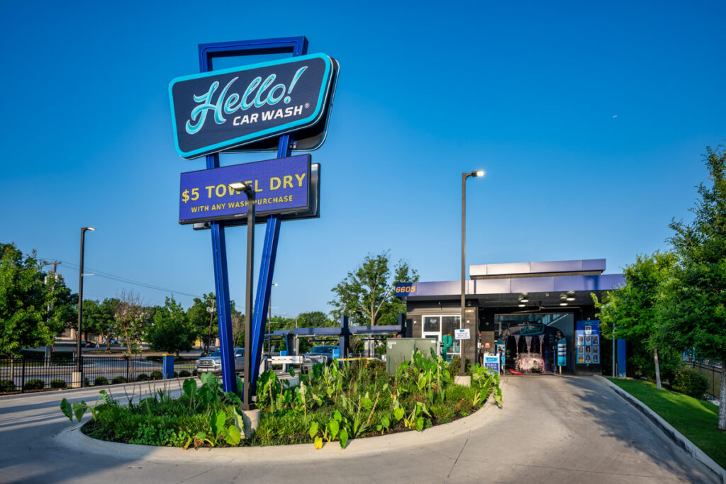 Hello! Deluxe Car Wash | Lake Highlands | Tavacon Ground Up Construction