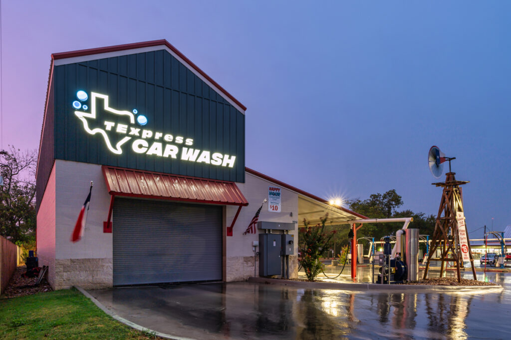 Texpress Car Wash | Stephenville TX | Tavacon Ground Up Construction